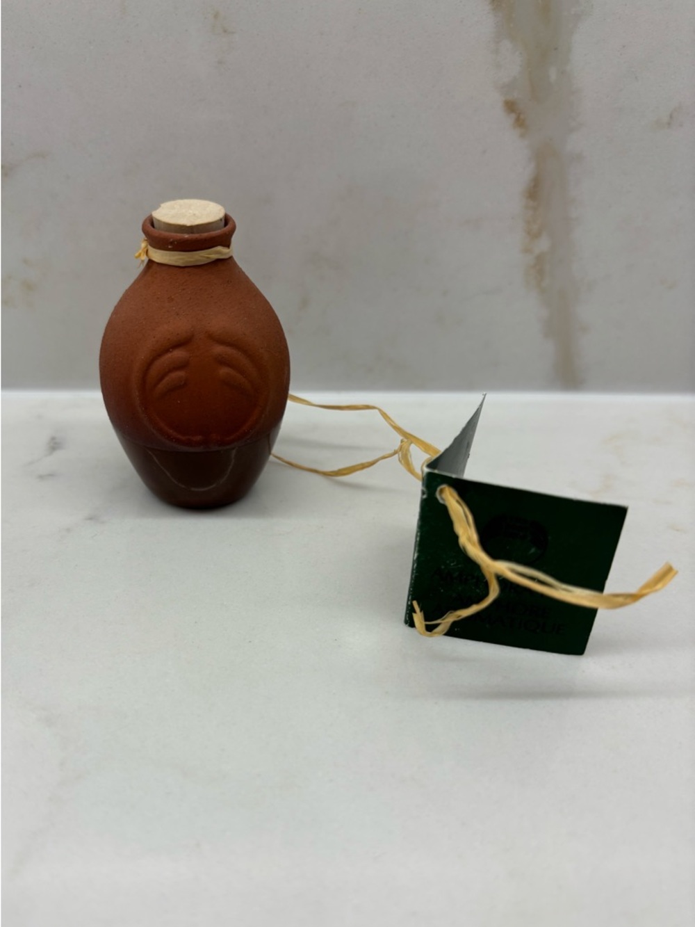 Vintage Body Shop Amphora Terra Cotta Essential Oil Diffuser 1990s New with Tags